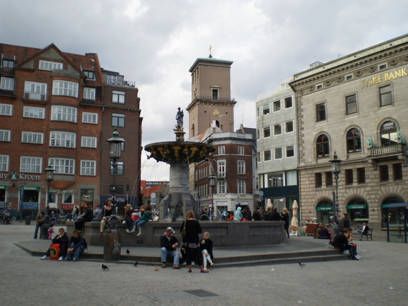 Kopenhaga, Jedna z wielu fontann